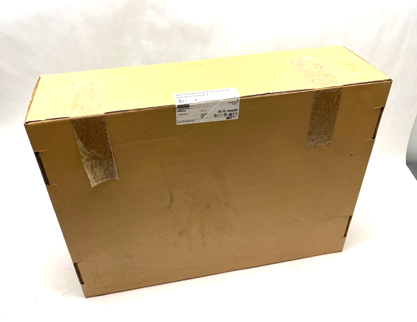 Siemens 6AV2 124-0QC02-0AX1 TP1500 Comfort HMI Touch Display Panel 331mm x 207mm - Maverick Industrial Sales