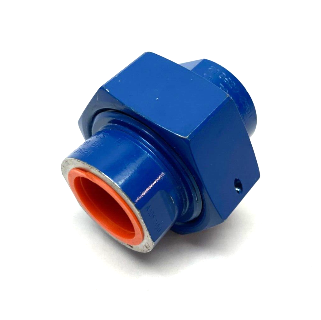 Zook 2U-0025-U00040 Union Rupture Disc Holder 1" 2U CS X CS Holder 210909-0902 - Maverick Industrial Sales