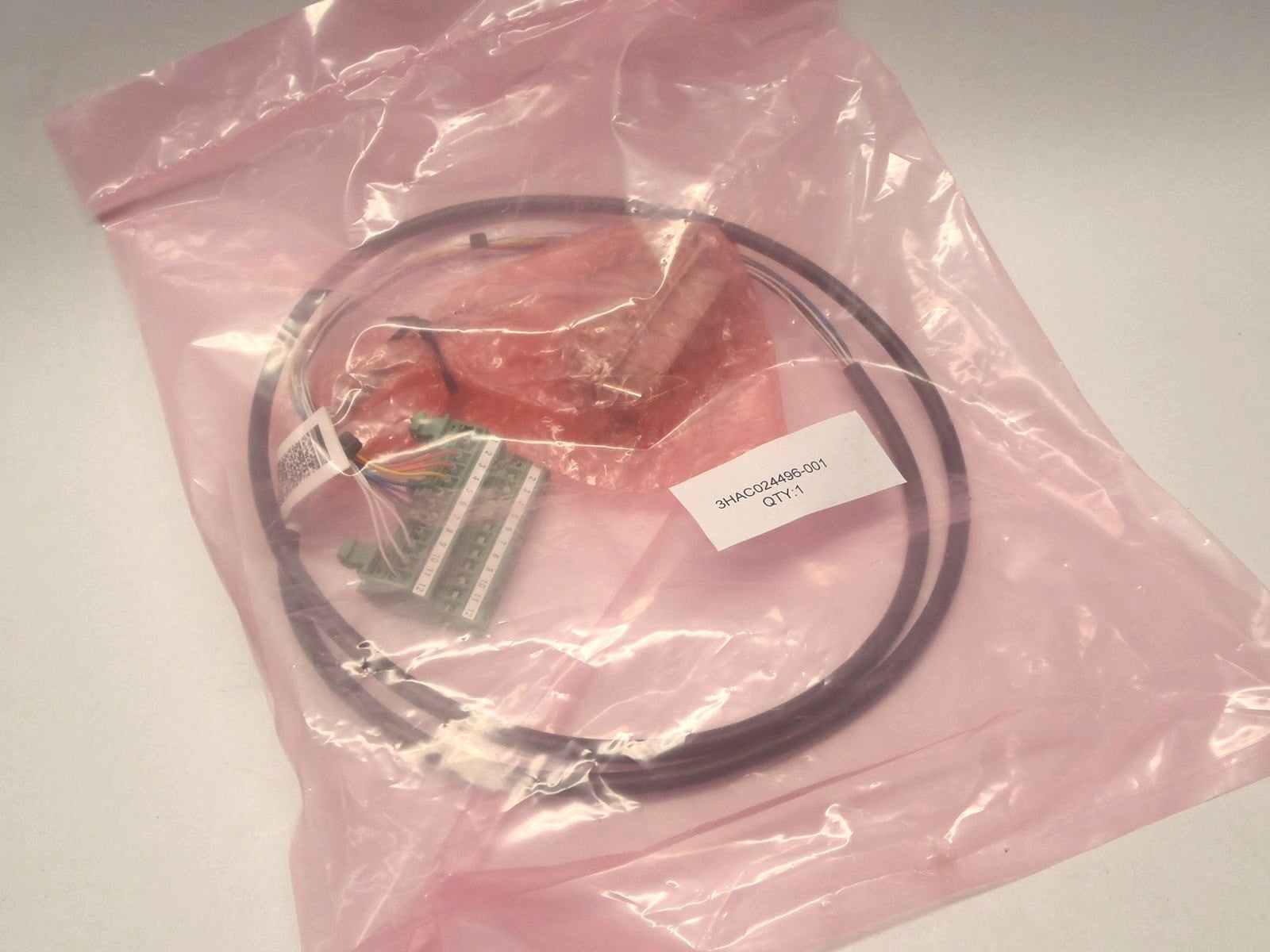 3HAC024496-001 | ABB Harn-XS5 Customer signal, Wire Harness Terminal Block - New - Maverick Industrial Sales