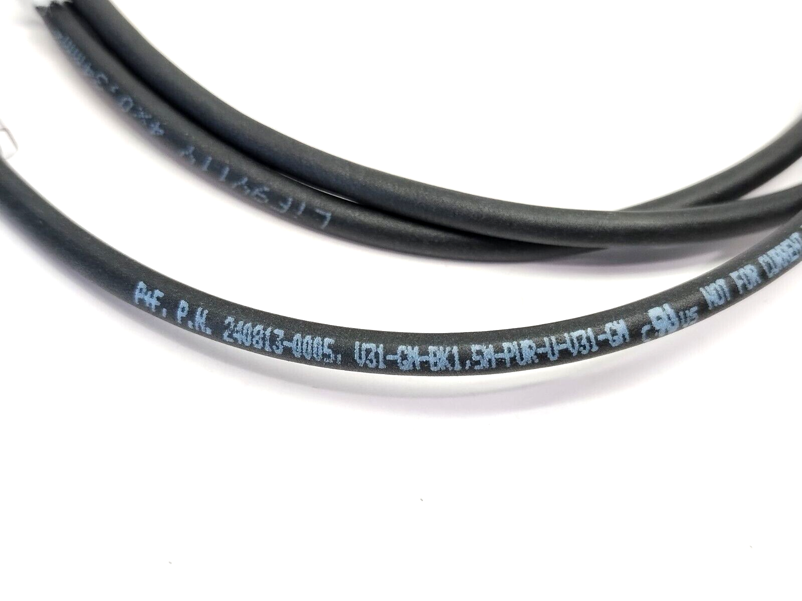 Pepperl+Fuchs 240813-0005 Cable/Cordset M8 4-Pin 1.5m V31-GM-BK1,5M-PUR-U-V31-GM - New – Open box - Maverick Industrial Sales