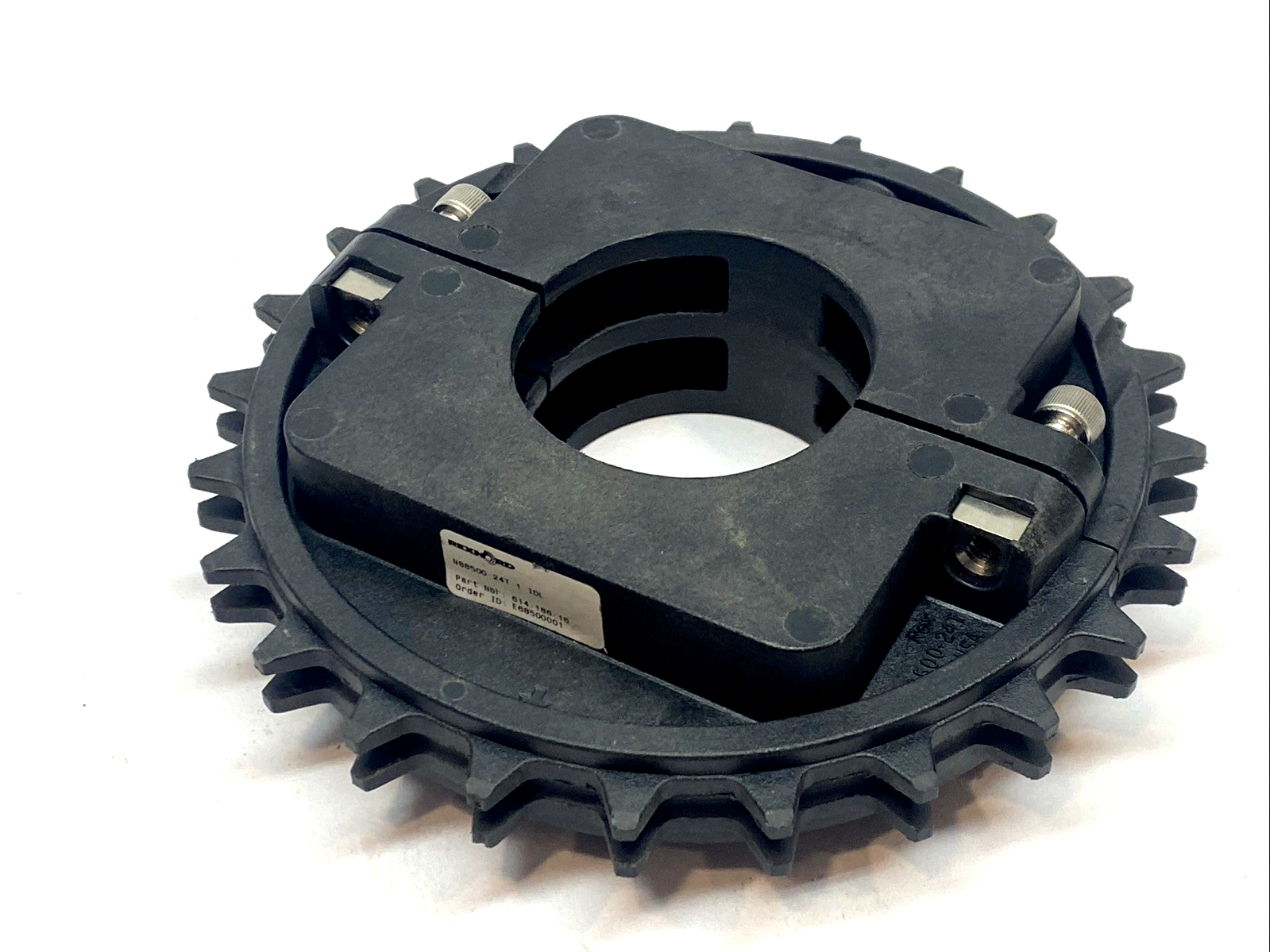 NS8500-24T | Rexnord 2IN I PA Molded Nylon Split Sprocket 24T 2" Bore Idler - New – Open box - Maverick Industrial Sales