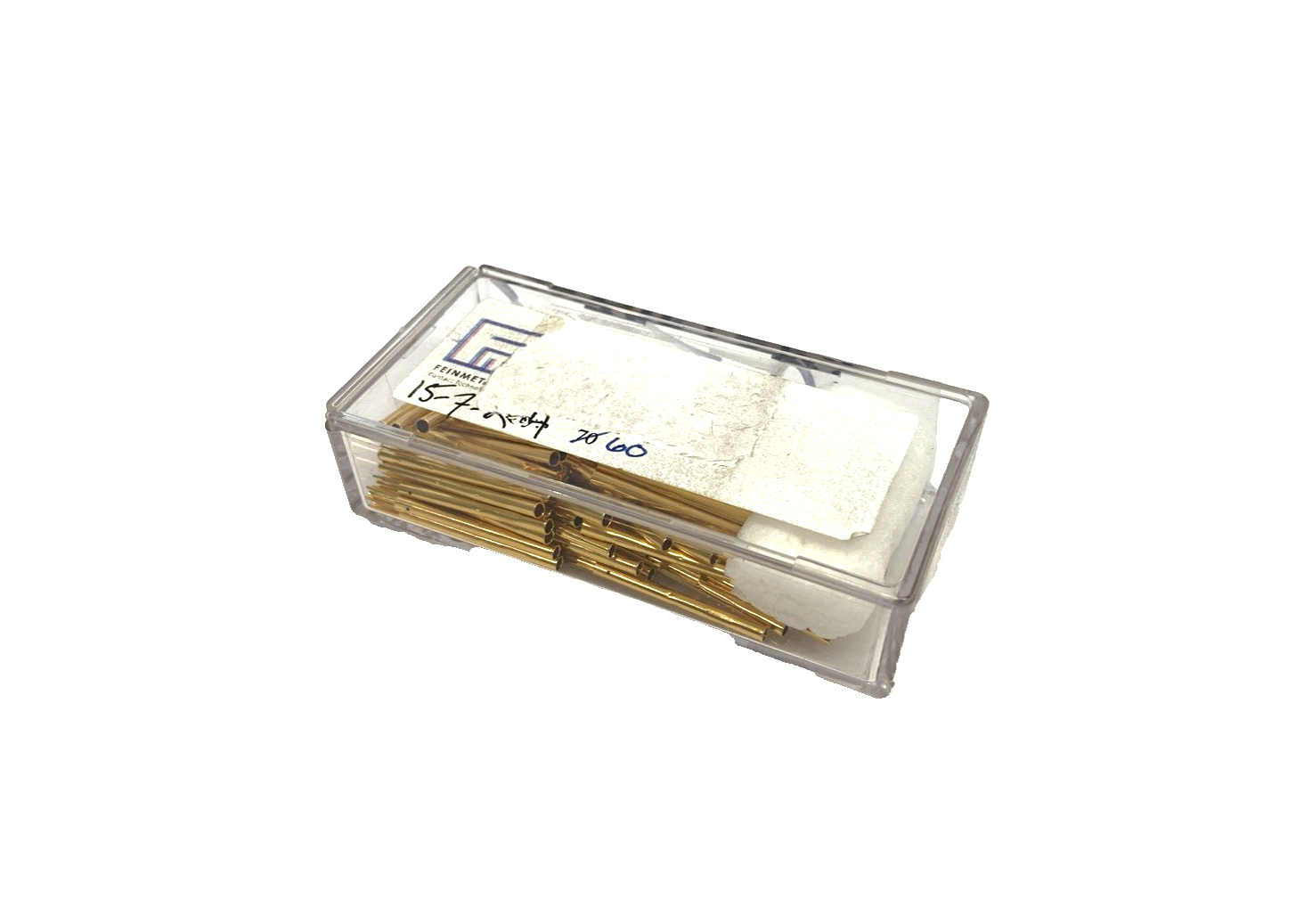 Feinmetall H772LAHC High Current Probe 2.54mm Pitch x 30mm Long 1007939 60-PACK - New – Open box - Maverick Industrial Sales