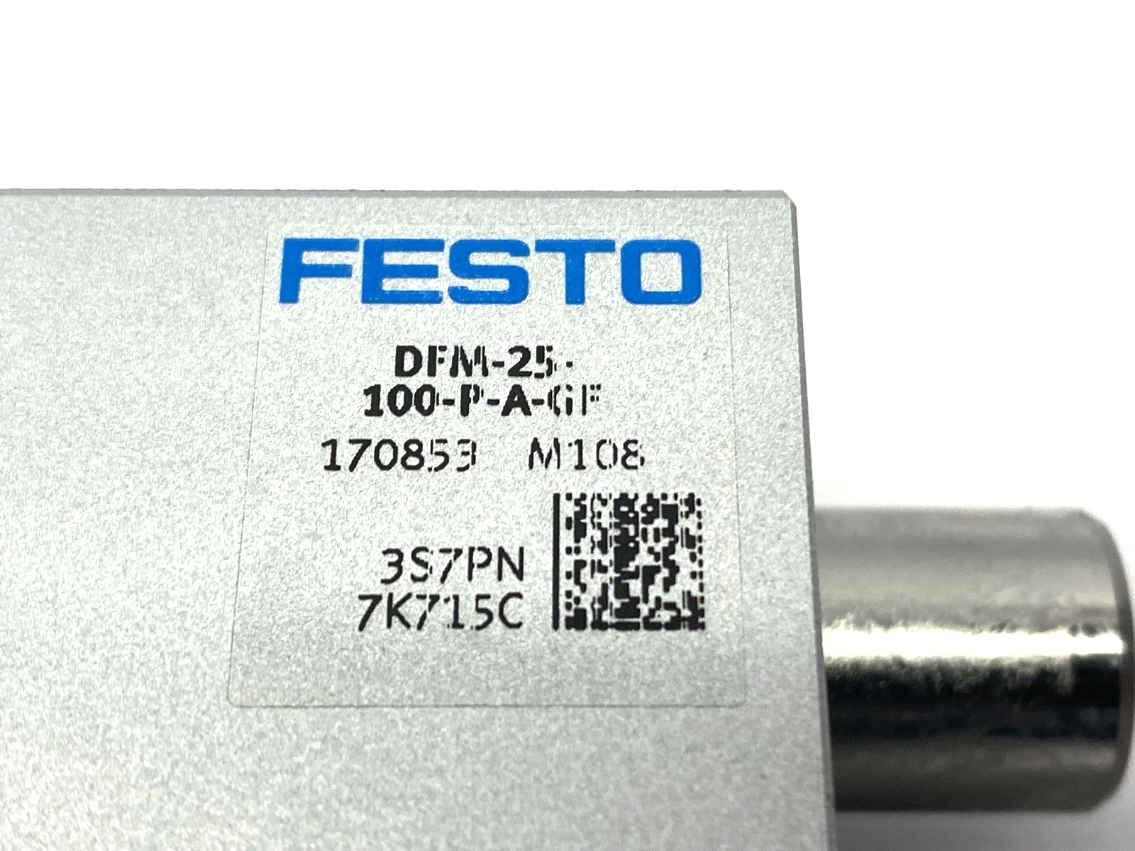 Festo DFM-25-100-P-A-GF Pneumatic Guided Drive Cylinder 25mm Bore 170853 - Maverick Industrial Sales