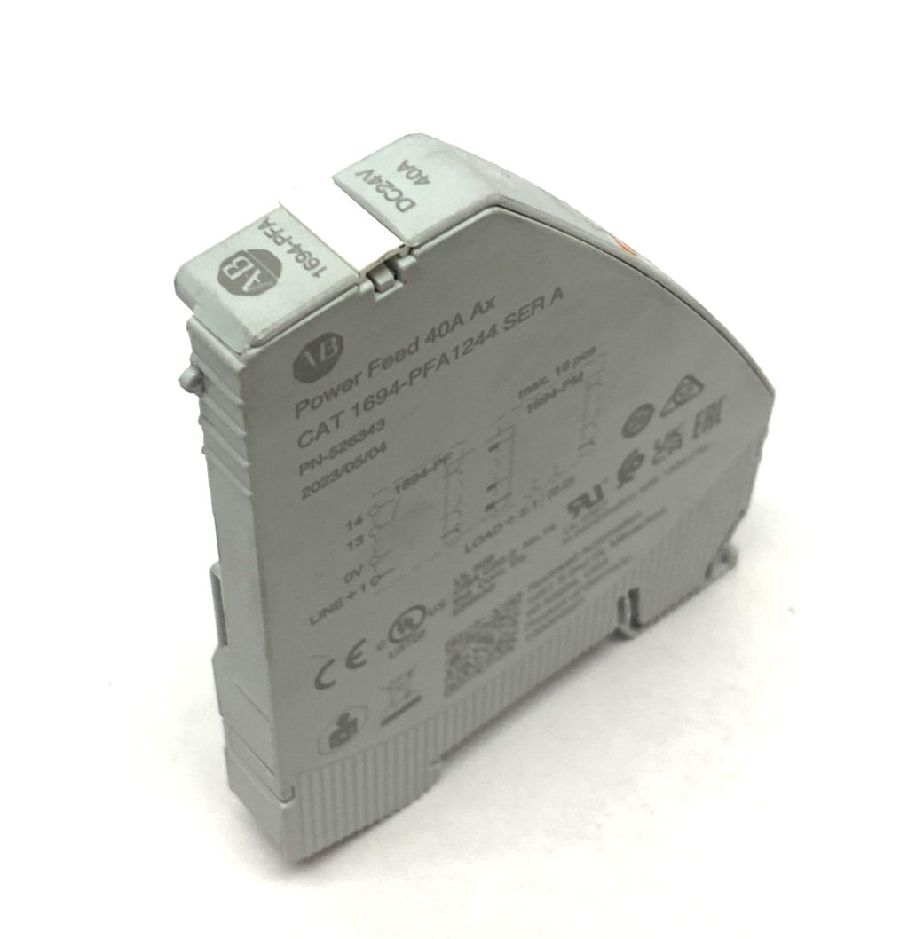 1694-PFA1244 | Allen Bradley Ser. A Power Feed 40A Ax - New Other - Maverick Industrial Sales