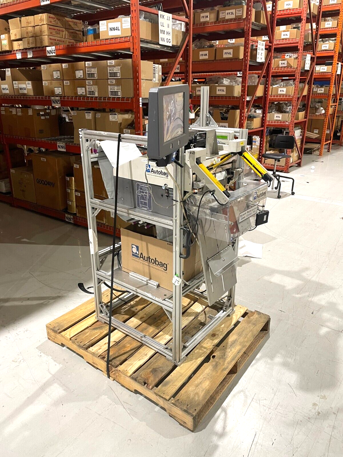 AB180 | Autobag AB 180 OneStep Automated Packaging Bagging System, Script Pack Bagger - Used - Maverick Industrial Sales