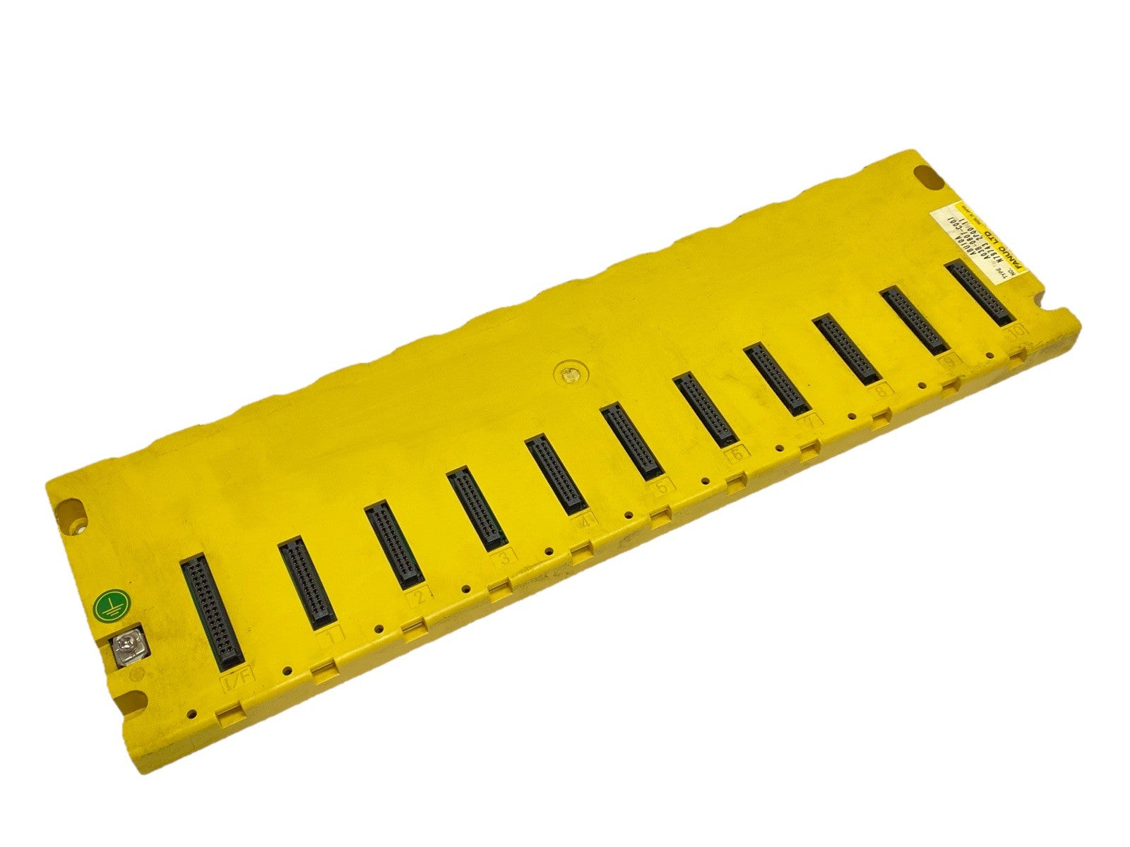 A03B-0807-C001 | Fanuc 10-Slot I/O Module Base Unit ABU10A Horizontal - Used - Maverick Industrial Sales