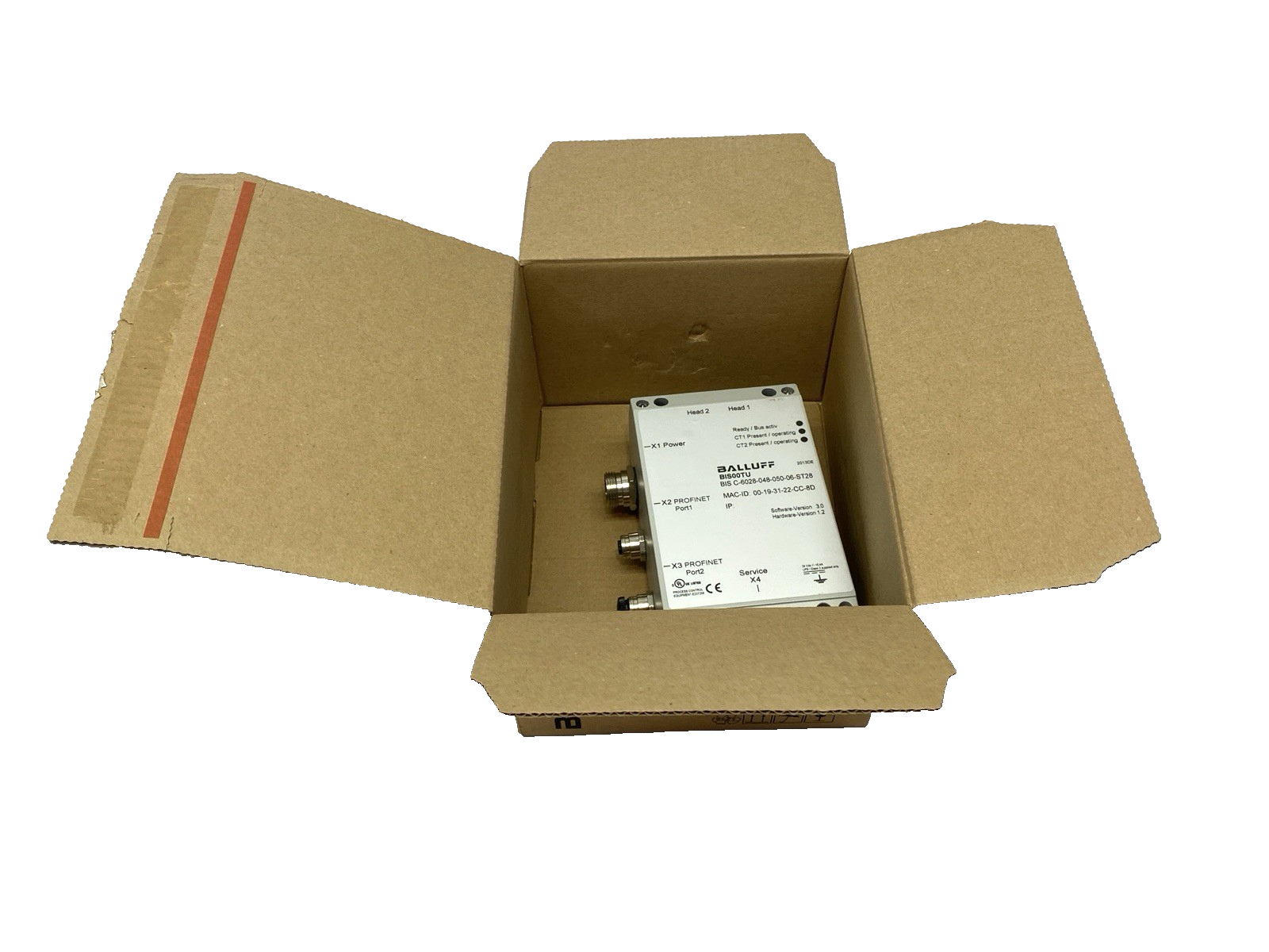 Balluff BIS C-6028-048-050-06-ST28 RFID LF Processor Unit 19.2-28.8VDC BIS00TU - New – Open box - Maverick Industrial Sales