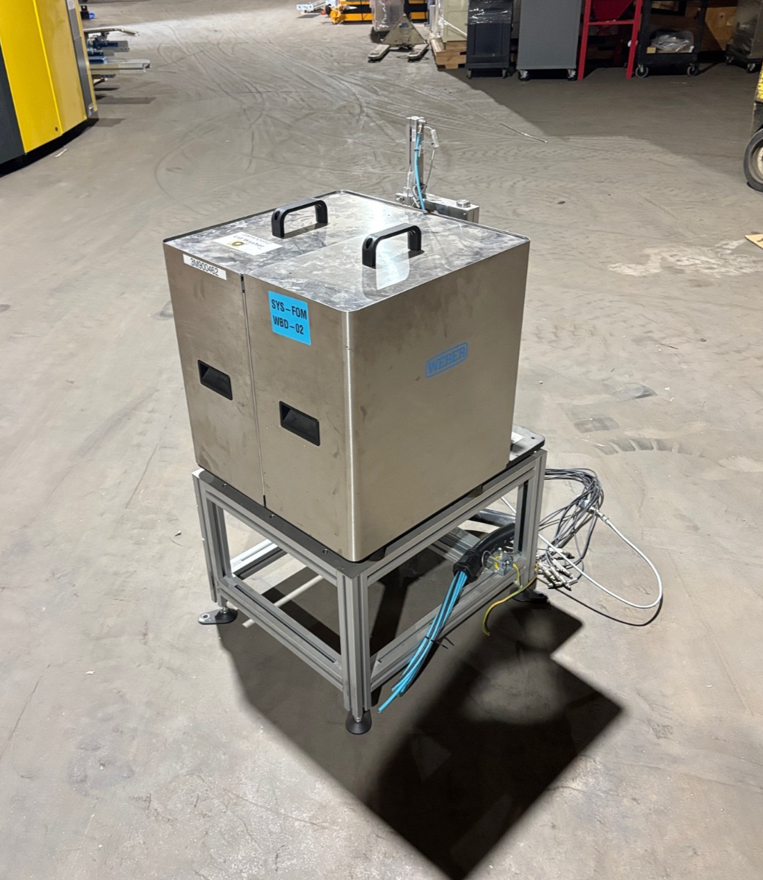 Weber ZEL360 Vibratory Bowl Screw Feeder System ZEL 360, 115V, 2021 - Maverick Industrial Sales