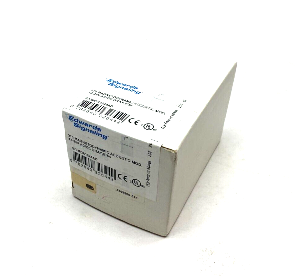 Edwards Signaling 270MDA1224AD Magnetodynamic Acoustic Module Gray IP54 12-24V - Maverick Industrial Sales