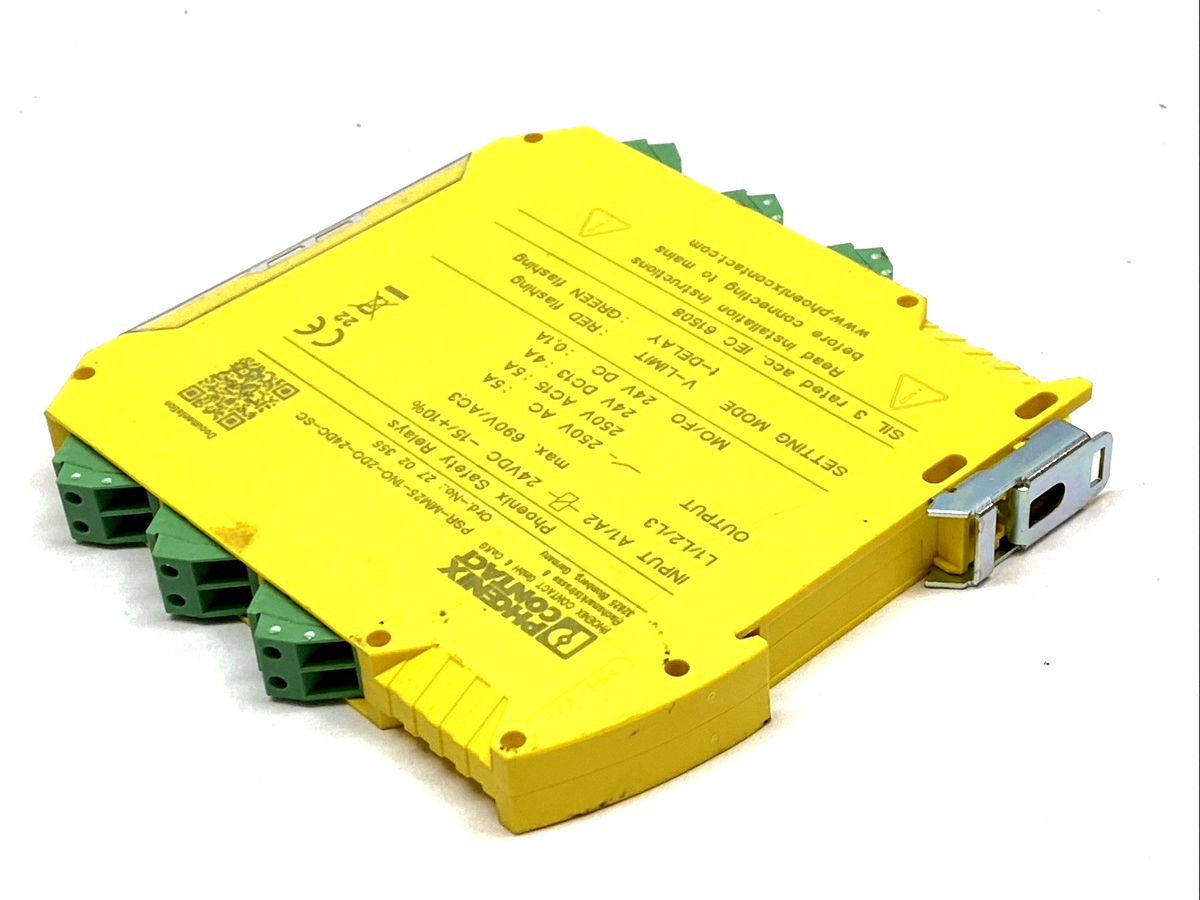 PSR-MM25 -1NO-2DO-24DC-SC | Phoenix Contact Safety Relay 24VDC 2702355 - Used - Maverick Industrial Sales