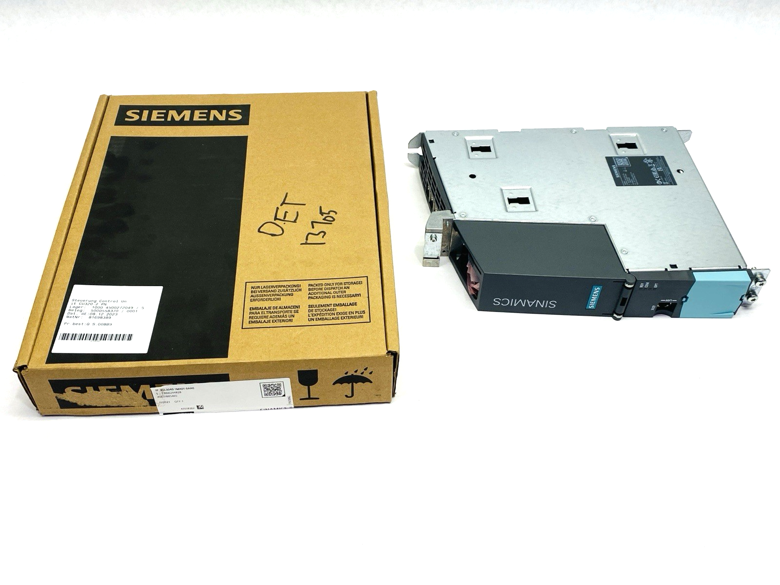 Siemens 6SL3040-1MA01-0AA0 SINAMICS Control Unit CU320-2 - Maverick Industrial Sales
