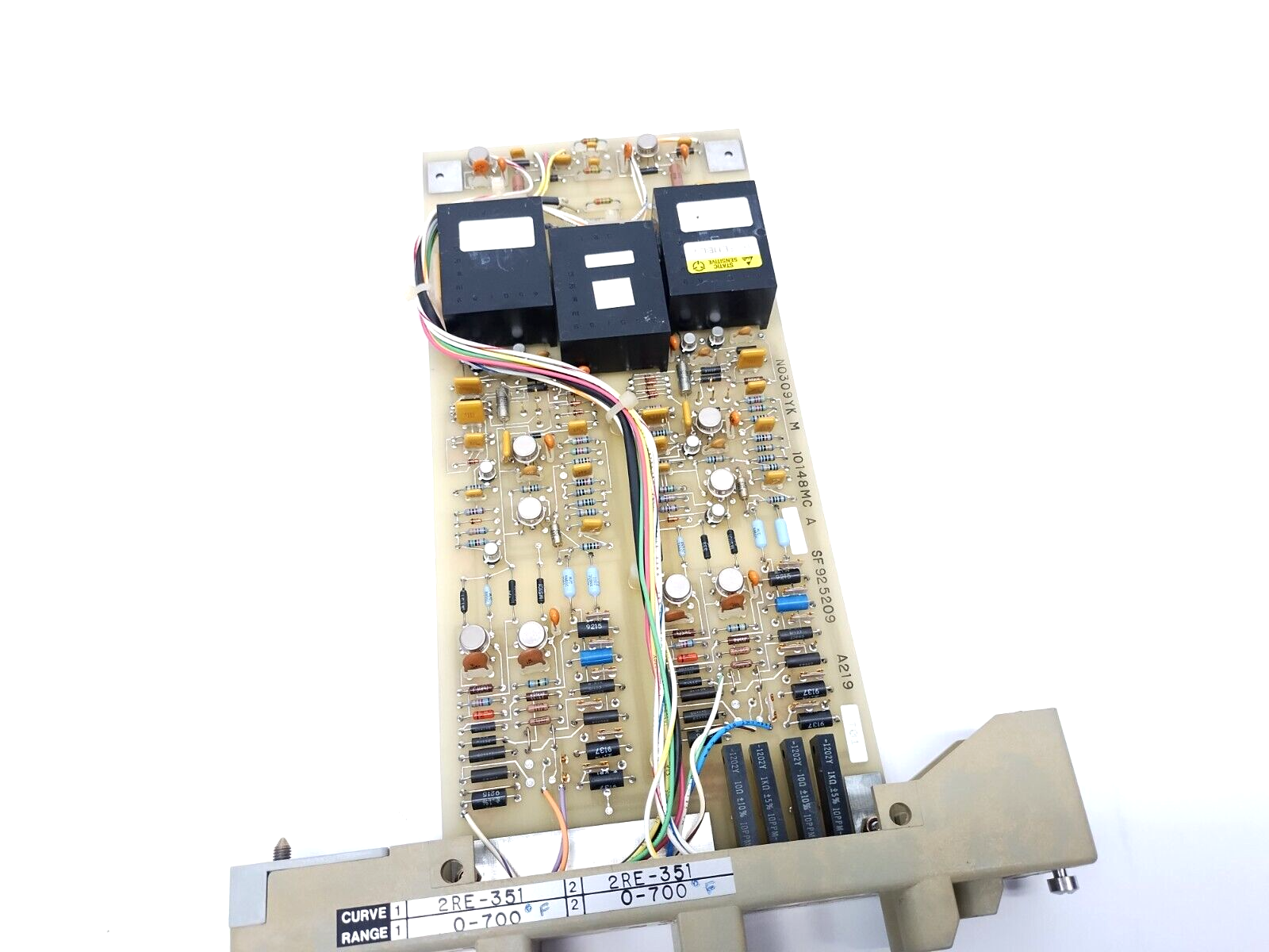 Foxboro N-2AI-P2V Converter Module N0309YQ REV B N030YK M - For parts or not working - Maverick Industrial Sales