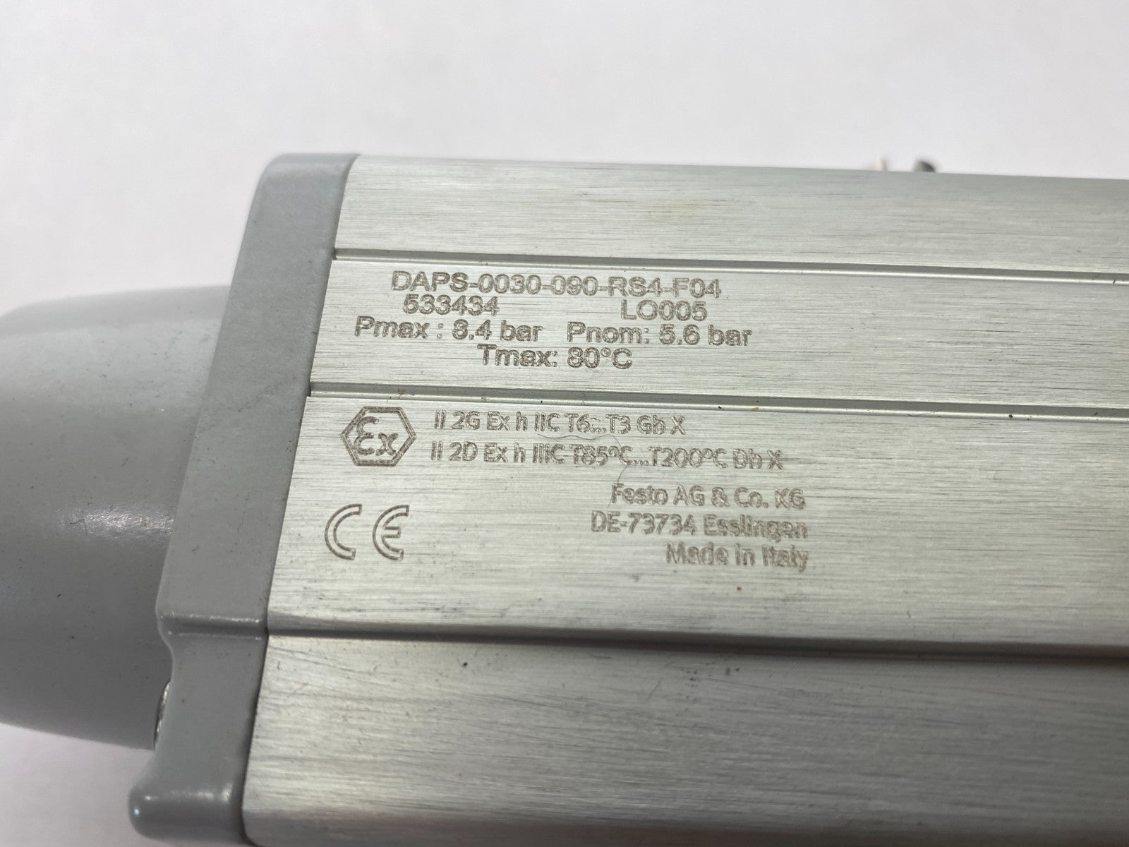 Festo DAPS-0030-090-RS4-F04 Quarter Turn Actuator 533434 w/ 1692212 Ball Valve - Maverick Industrial Sales