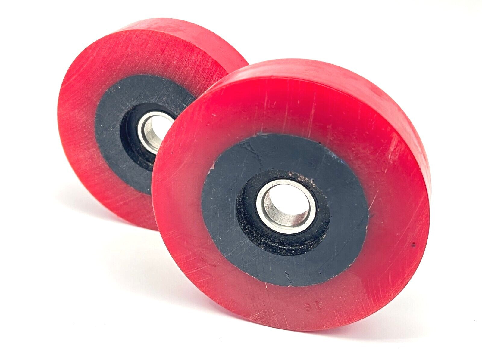 SI Systems 701-8121 Polyurethane Wheel 1" Wide 4" Diameter LOT OF 2 - Maverick Industrial Sales