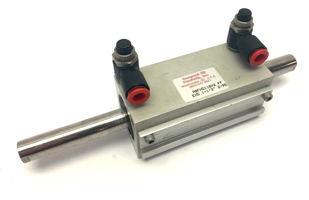 Compact Air Products ASFHD118X2-FF Air Cylinder Exd. 1-1/2" - Maverick Industrial Sales
