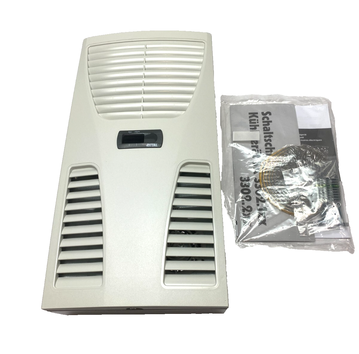 SK 3302110 | Rittal TopTherm Blue e Wall-Mounted Cooling Unit 300-4000W 115V- New – Open box - Maverick Industrial Sales