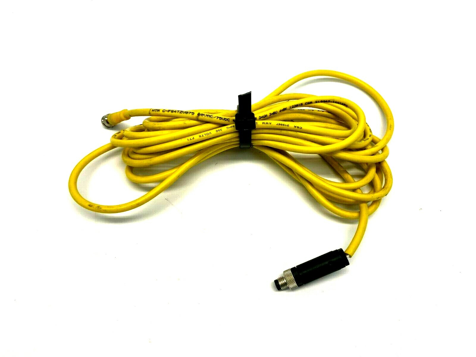 HTM C-FS4TZV075 M8 Field Wired Cordset 15' Length - Used - Maverick Industrial Sales