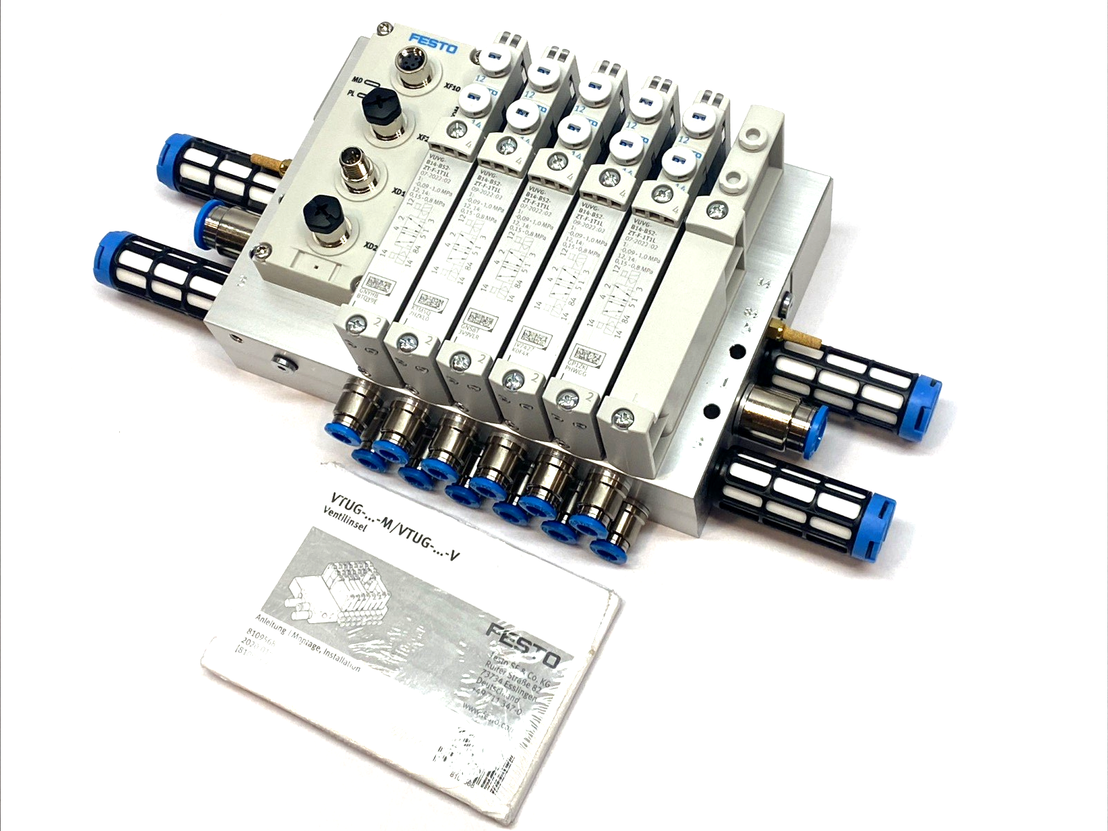 Festo VTUG-14-VRAP-B1H-G14-U-G185 Valve Terminal, Pneumatic Manifold Assembly - Maverick Industrial Sales