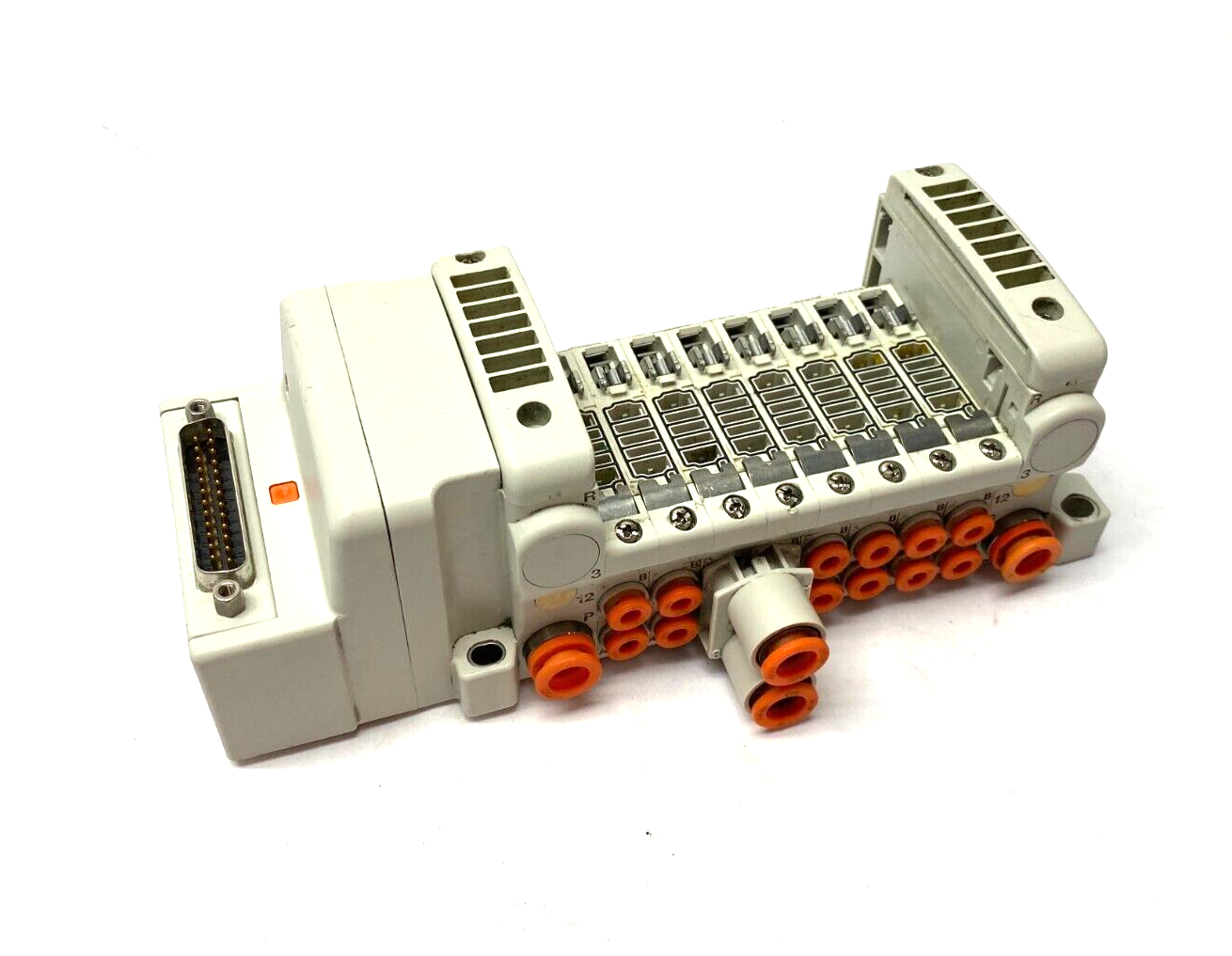 SMC VV5QC11-08N3FD0-S Pneumatic Plug-In Manifold D-Sub Connector - Maverick Industrial Sales