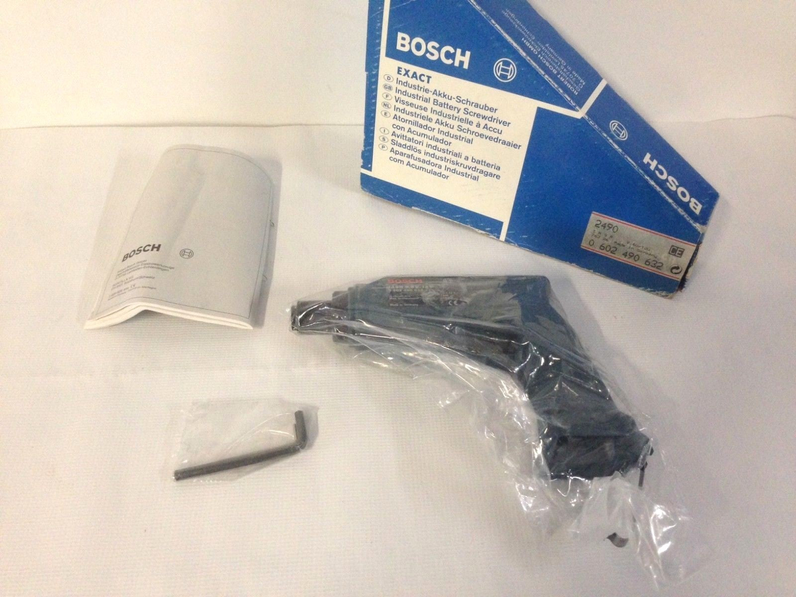 Bosch 0 602 490 632 Exact IASR Industrial Drill Driver 9.6-12V 12-15Nm - Maverick Industrial Sales