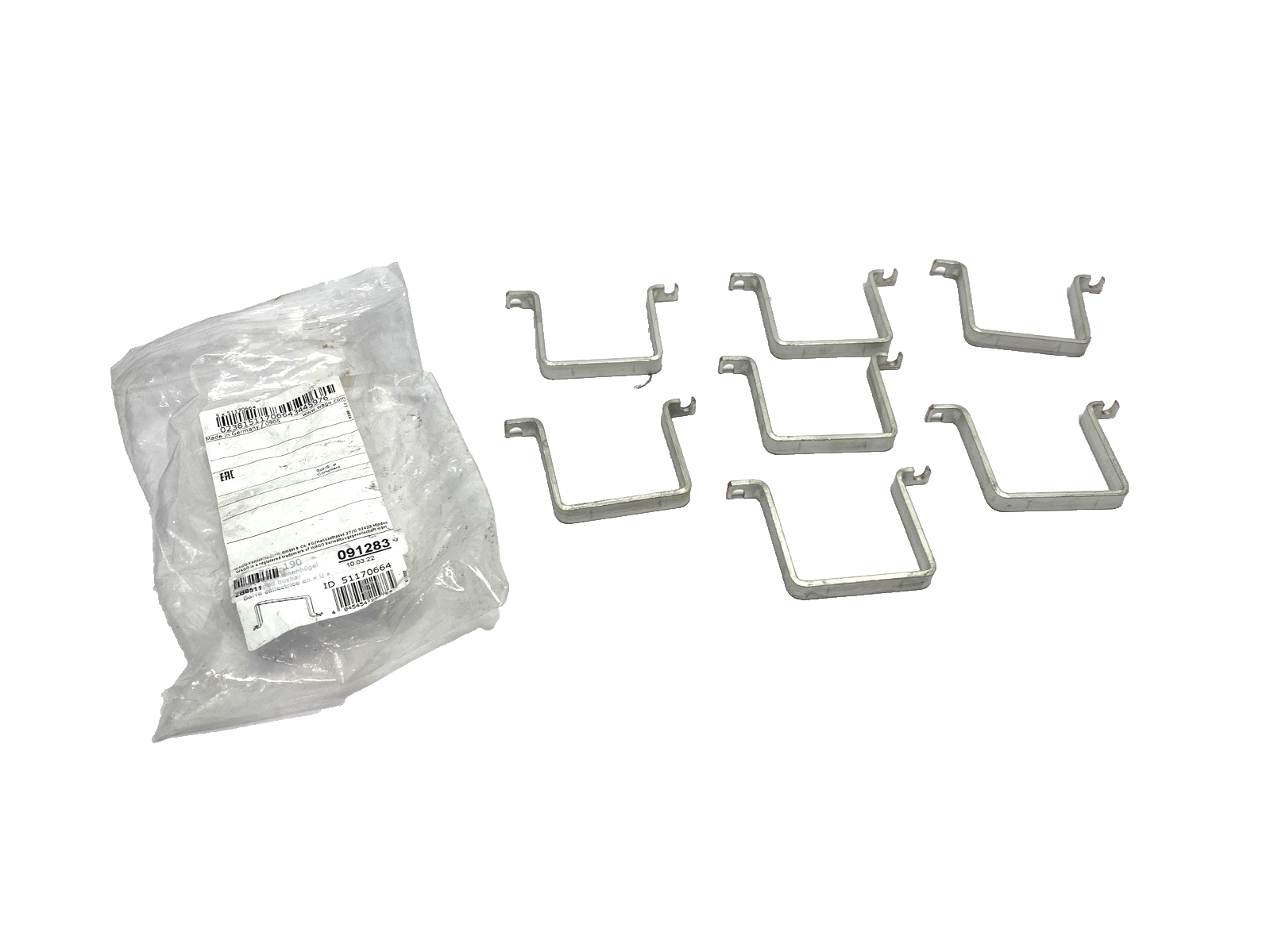 Wago 790-190 U-Shaped Busbar 51170664 Beckhoff ZB8511 091283 LOT OF 7 - Maverick Industrial Sales