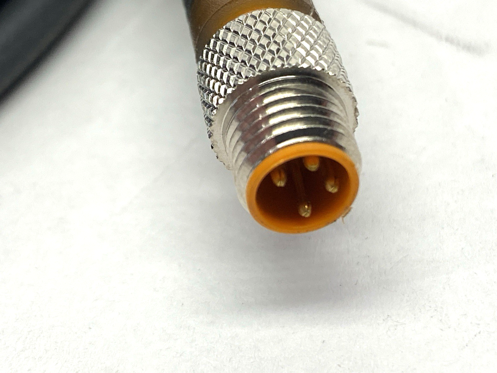 Lumberg RSMV 4-RKMV 4-225/5 M Cordset M8 4-Pin Male To Female 5m 54625 - New – Open box - Maverick Industrial Sales