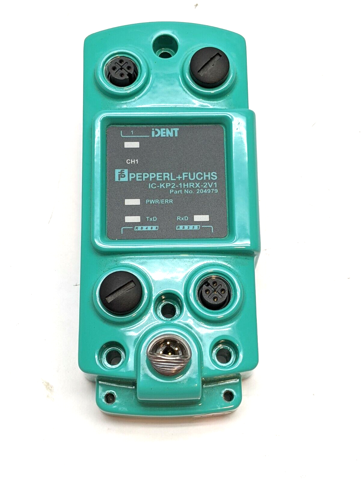 Pepperl+Fuchs IC-KP2-1HRX-2V1 Control Interface Unit 204979 - For parts or not working - Maverick Industrial Sales
