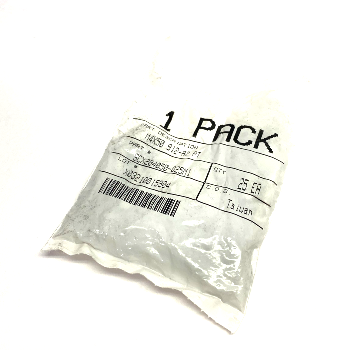 SCX204050-025M1 Stainless Steel Shoulder Screws M4X50 912-A2 PT PKG OF 25 - Maverick Industrial Sales