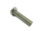 3/4-10X3 1/2 Carriage Bolt, Zinc Plated, LOT OF 5 Bolts