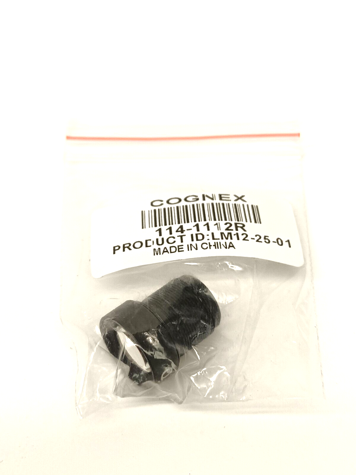 Cognex LM12-25-01 S-Mount Lens 25mm f/2.0 114-1112R - New - Maverick Industrial Sales