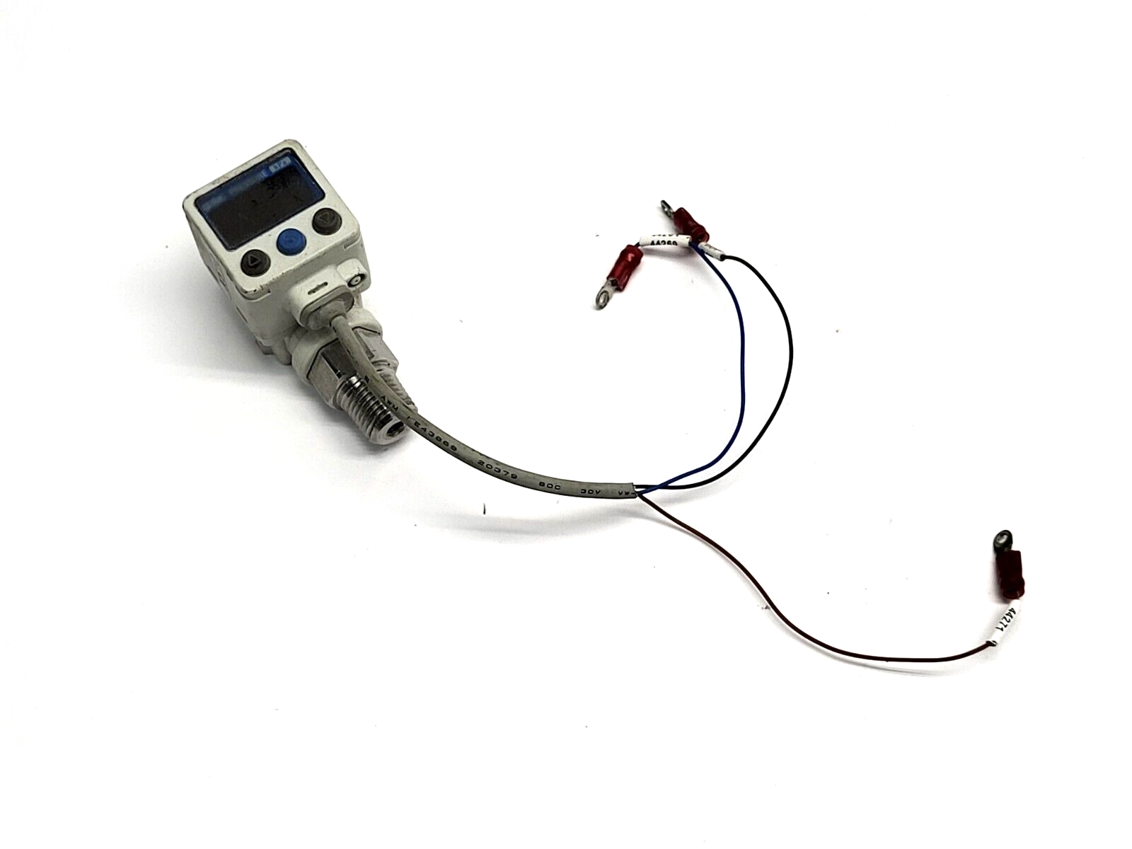 SMC ZSE80F-N02L-P Digital Vacuum Pressure Switch 1/4"NPT Ported - Used - Maverick Industrial Sales