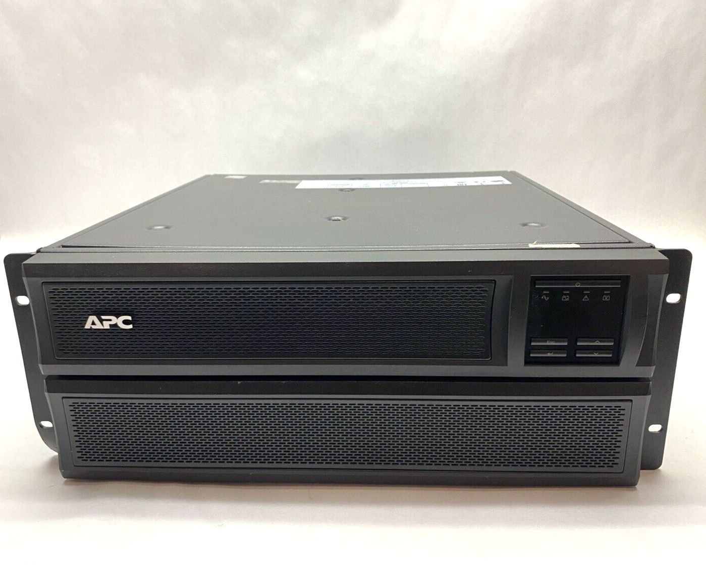 APC SMX2200HV Smart-UPS X 2200VA Rack/Tower LCD 200-240V -Mount Dented - For parts or not working - Maverick Industrial Sales