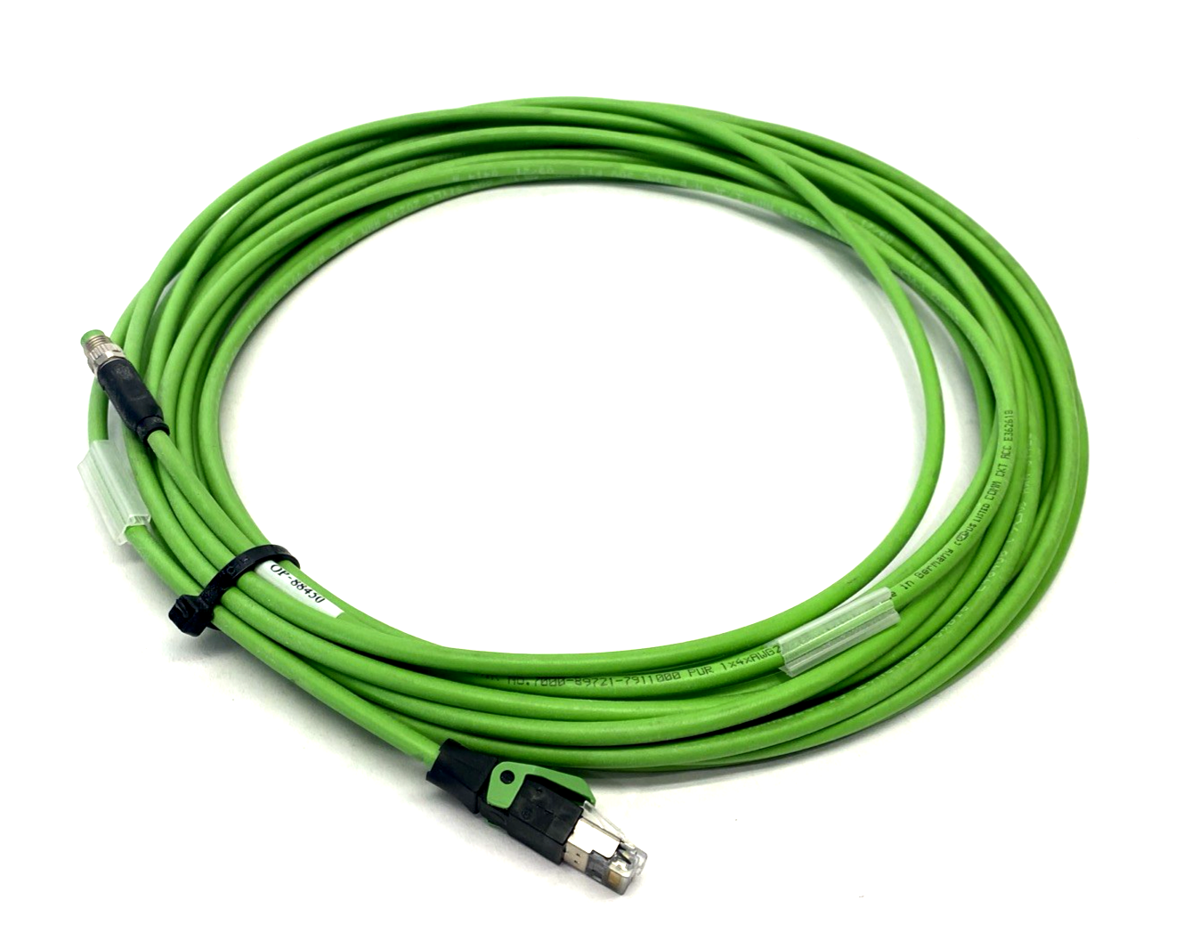 Murr Elektronik 7000-89721-7911000 Cordset M8 4-Pin Male A-Code To RJ45 10m - Used - Maverick Industrial Sales