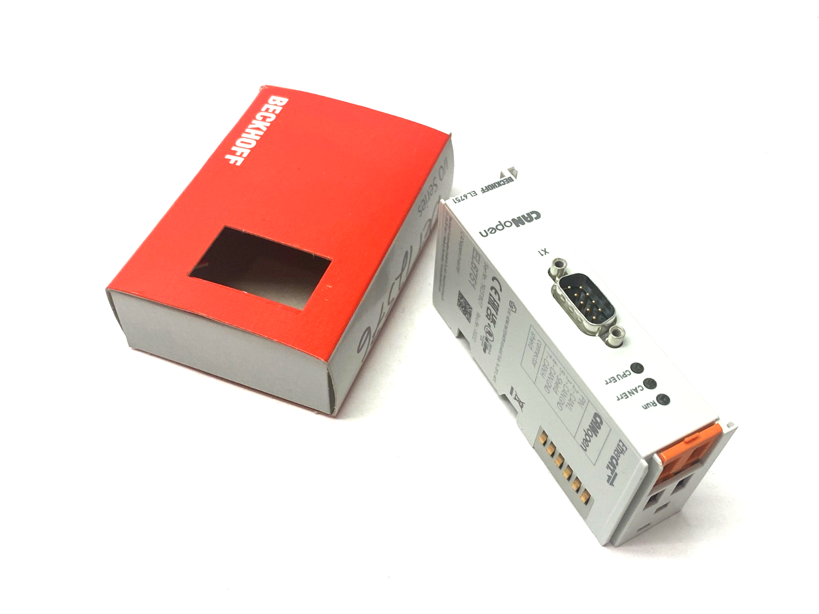 Beckhoff EL6751 EtherCAT 1-Channel Communication Interface CANopen Terminal - Maverick Industrial Sales