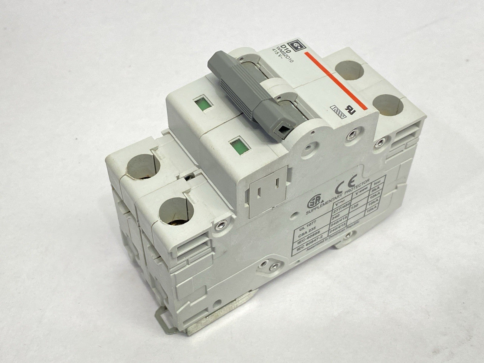 Cutler Hammer WMS2D10 Circuit Breaker 2-Pole 10A 277/480V - Maverick Industrial Sales