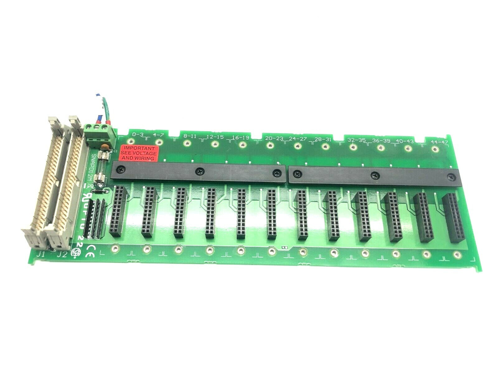 SNAPD12M | Opto 22 12 Slot Mounting Rack PCB - Used - Maverick Industrial Sales