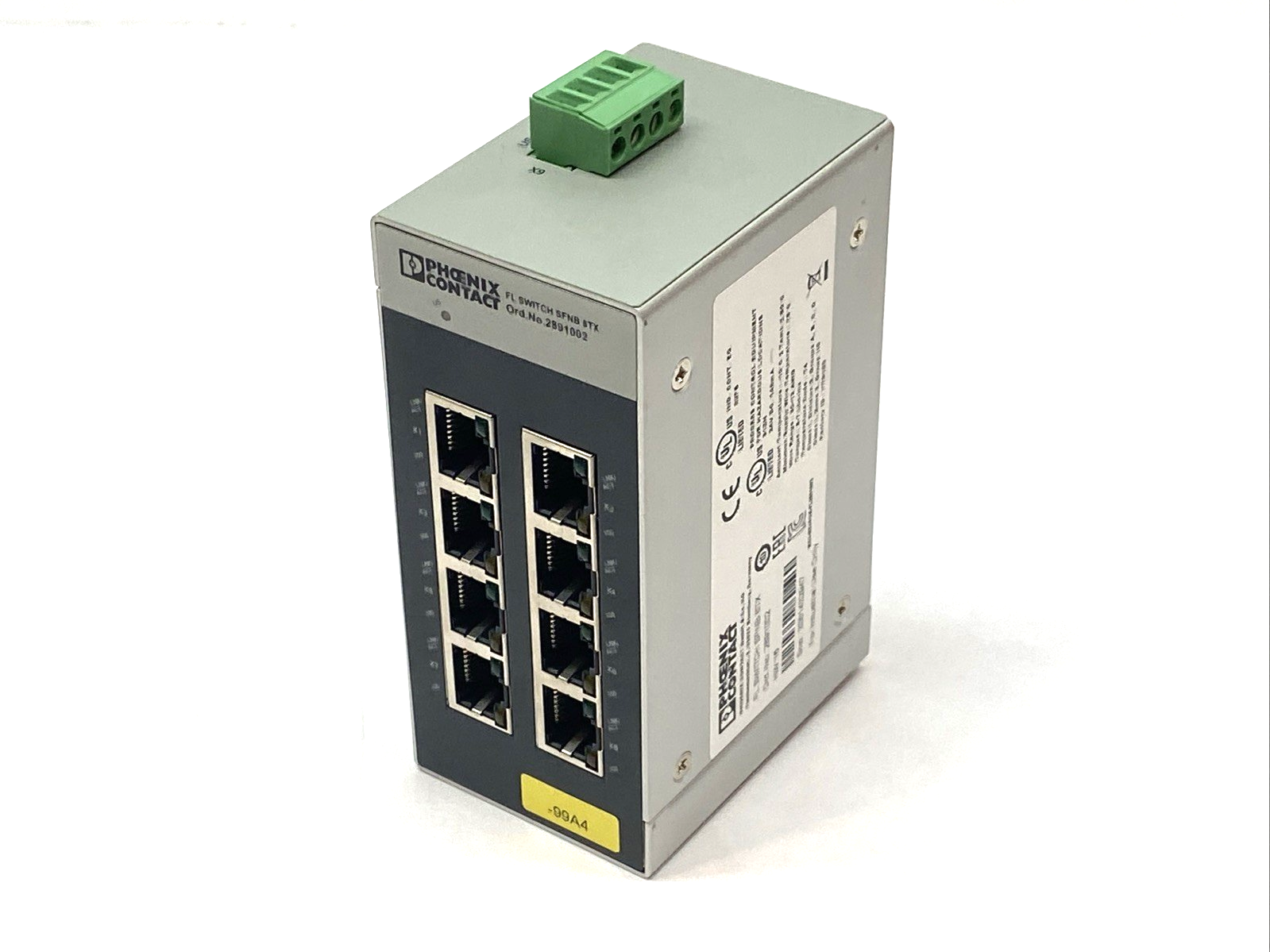 Phoenix Contact FL Switch SFNB 8TX Ethernet Switch Module 2891002 - Maverick Industrial Sales