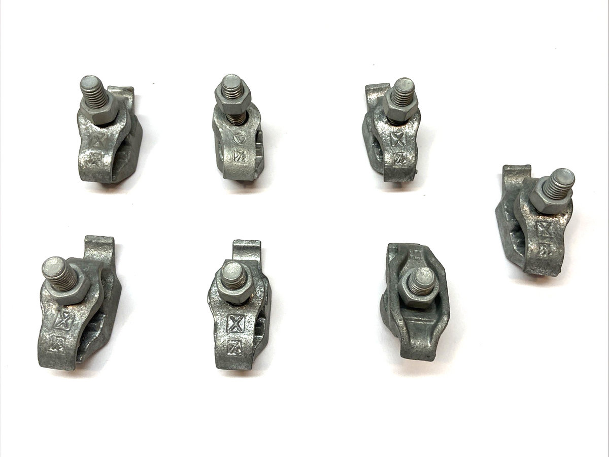 PC-3/4" | Steel City Parallel Beam Conduit Clamp Iron 3/4" Pipe Size LOT OF 7- New – Open box - Maverick Industrial Sales