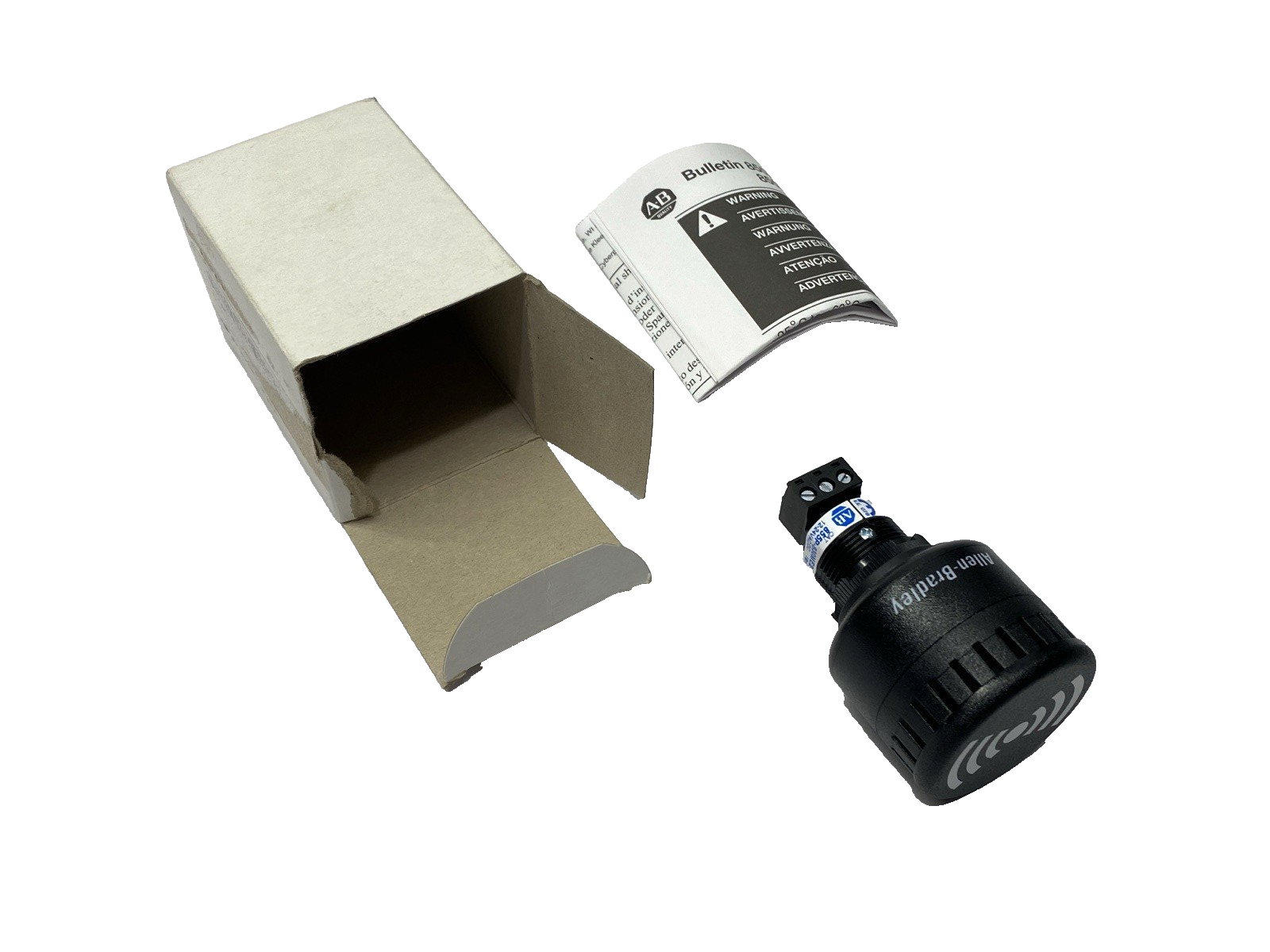 855P-B30ME22 Ser. A | Allen Bradley Panel Mount Sounder 12-24V AC/DC - New – Open box - Maverick Industrial Sales