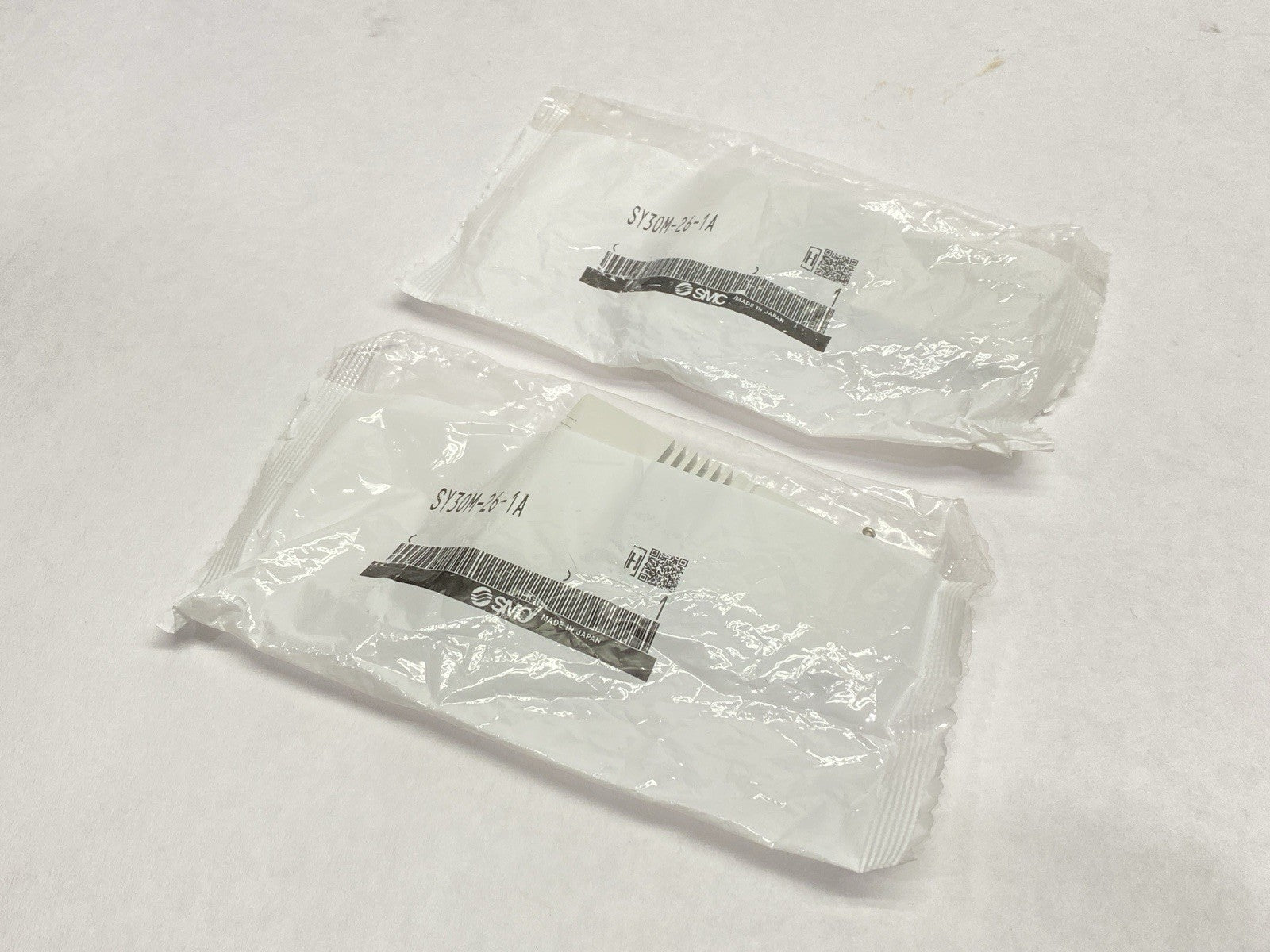 SY30M-26-1A | SMC Valve Blanking Plate Assembly LOT OF 2 - New - Maverick Industrial Sales