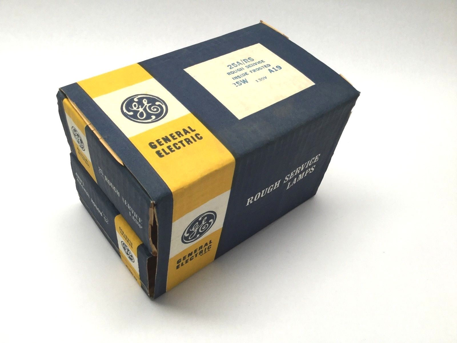 General Electric 25A/RS 25W GE Rough Service Lamp 130V - New – Open box - Maverick Industrial Sales