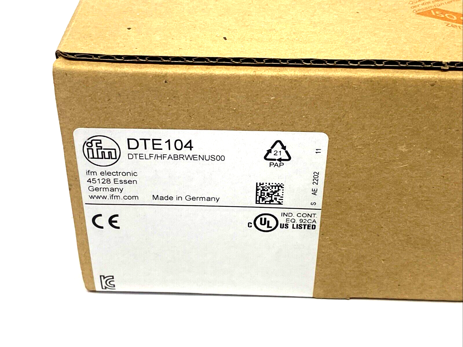 ifm DTE104 RFID evaluation unit LF/HF DTELF/HFABRWENUS00 - New – Open box - Maverick Industrial Sales