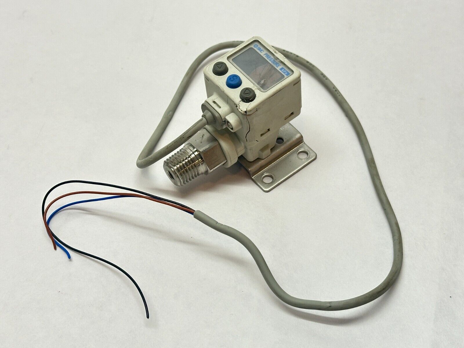 SMC ZSE80-N02L-P Vacuum Switch Assembly 125mA 12-24VDC - For parts or not working - Maverick Industrial Sales