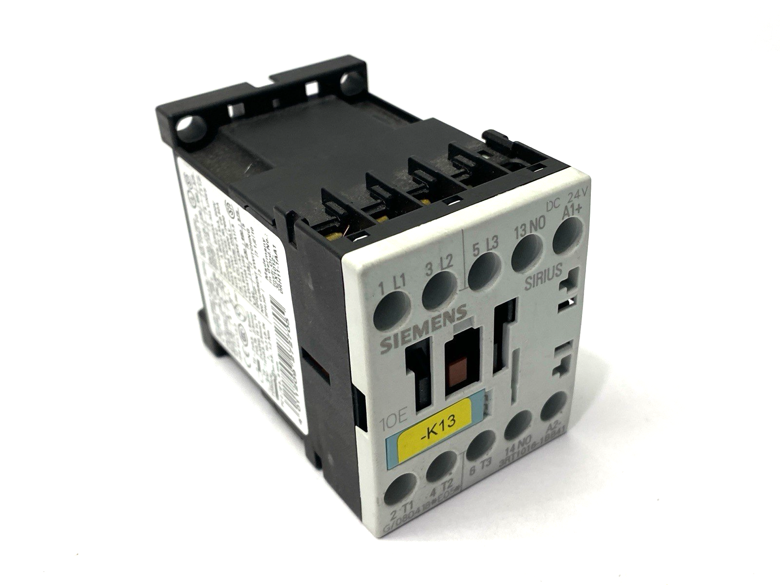 Siemens 3RT1016-1BB41 SIRIUS Contactor 3-Pole 4kW 400V - Maverick Industrial Sales