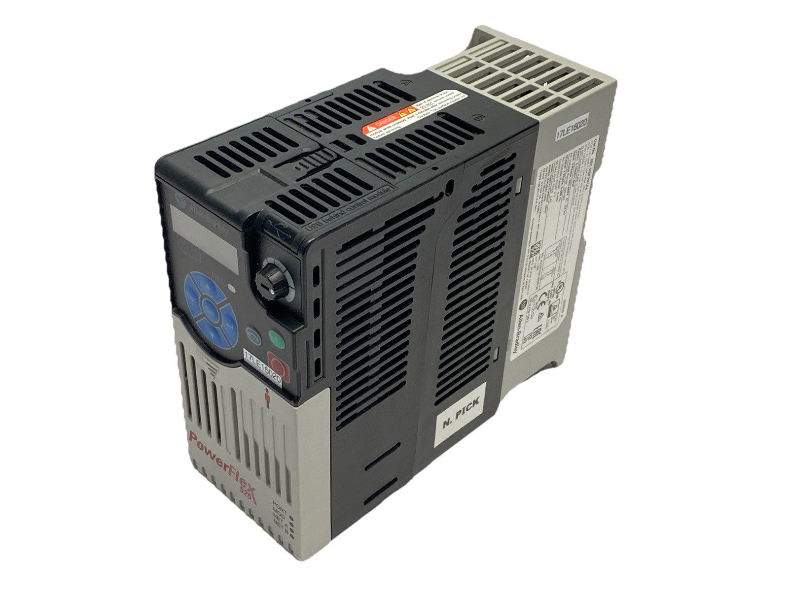 25C-D2P3N104 | Allen Bradley Ser A PowerFlex 527 AC Drive 2.3A 0-460V 0.75kW/1HP - Used - Maverick Industrial Sales