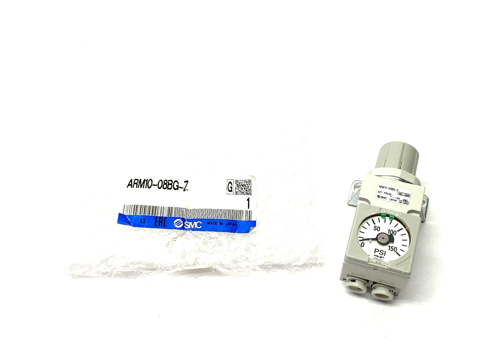 ARM10-08BG-Z | SMC Compact Manifold Regulator - New Other - Maverick Industrial Sales