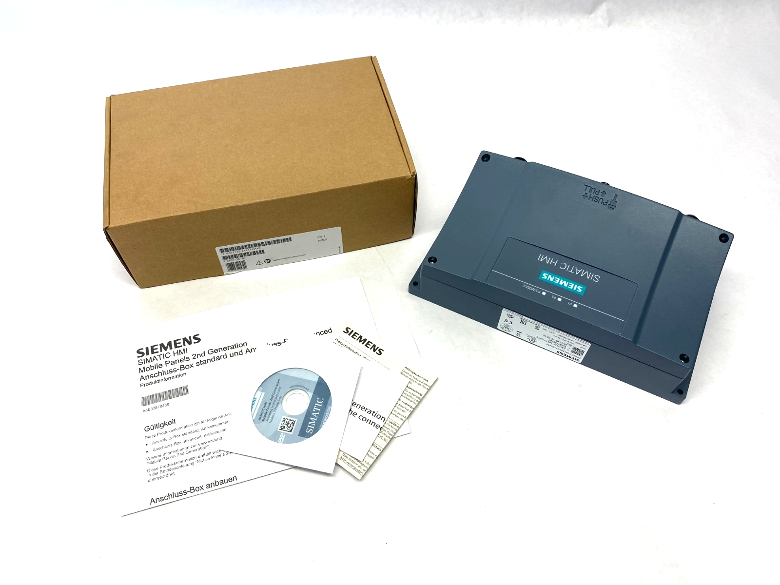 Siemens 6AV2125-2AE13-0AX0 SIMATIC HMI Mobile Connection Box - Maverick Industrial Sales