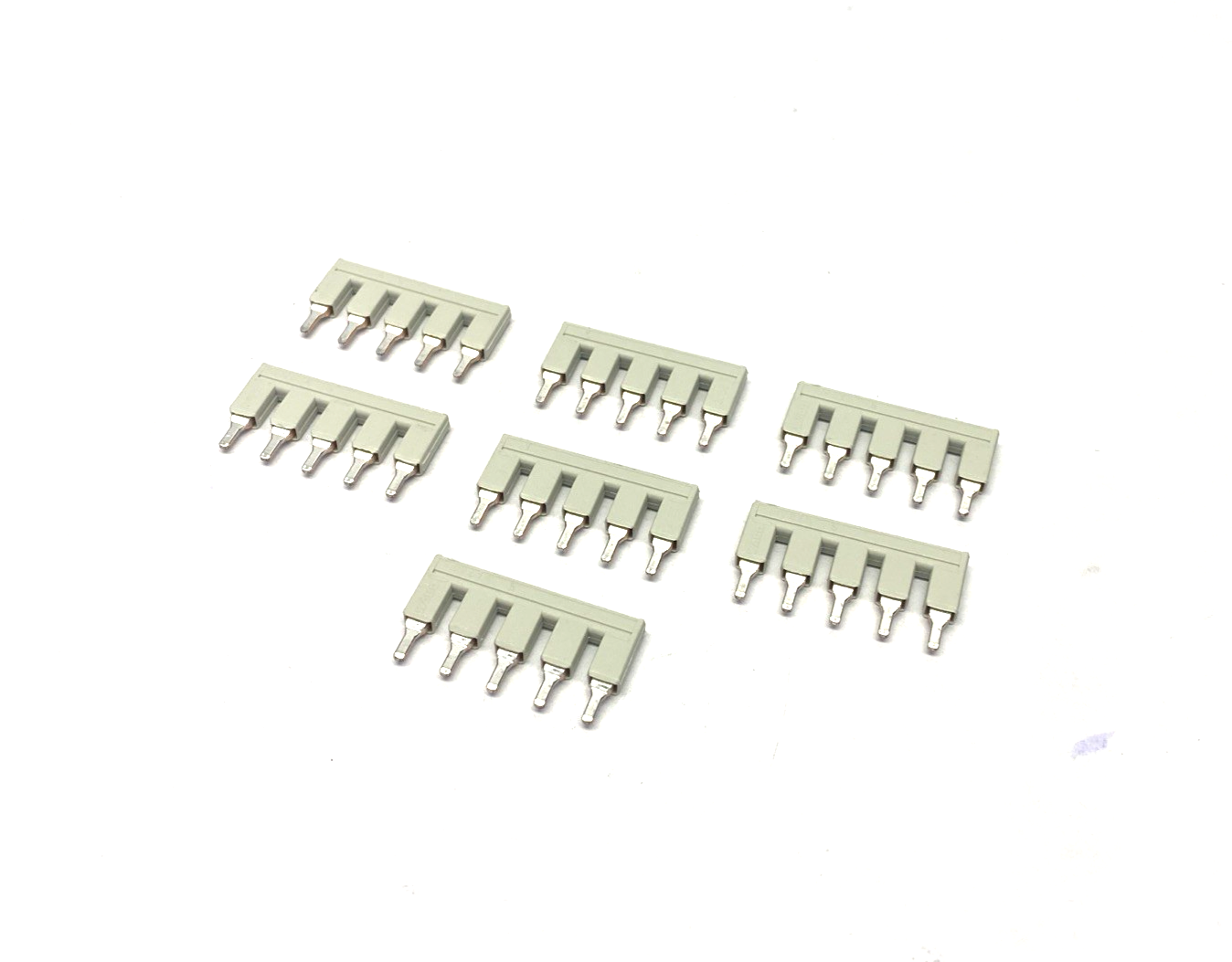 Wago 2006-405 Push-In Type Jumper Bar 5-Way LOT OF 7 - New – Open box - Maverick Industrial Sales