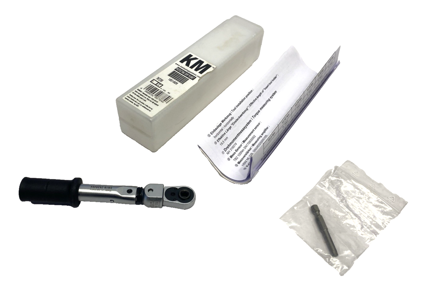 1851809 | Kennametal Torx Plus Wrench, Torque Wrench w/ Bit, 10Nm TWT278R - New - Maverick Industrial Sales
