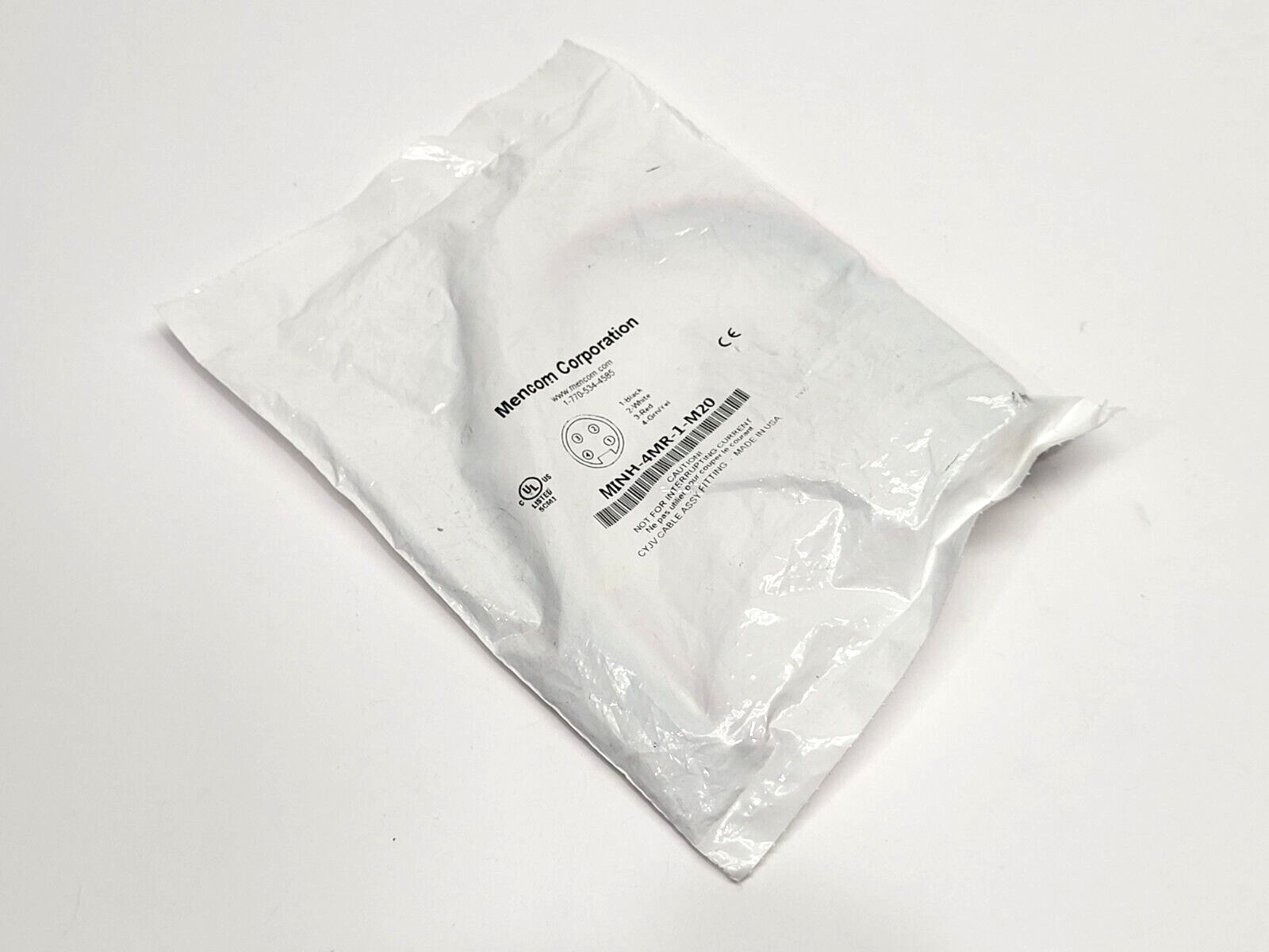 MINH-4MR-1-M20 | Mencom Cable Assembly Fitting CYJV - New - Maverick Industrial Sales